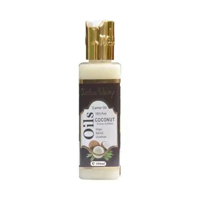 Indus Valley Carrier Oil Coconut (1 Bottle of 100 ml Oil)