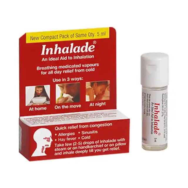 Inhalade Nasal Drops (1 Bottle of 5 ml Nasal Drops)