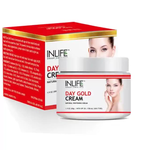 Inlife Day Gold Face Cream (1 Jar Of 50 gm Cream)