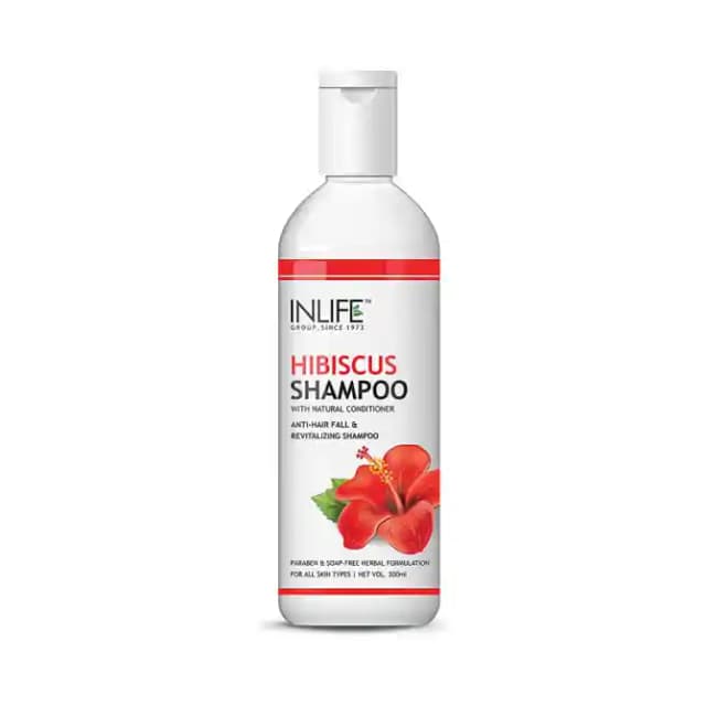 Inlife Hibiscus Shampoo (1 Bottle of 200 ml Shampoo)