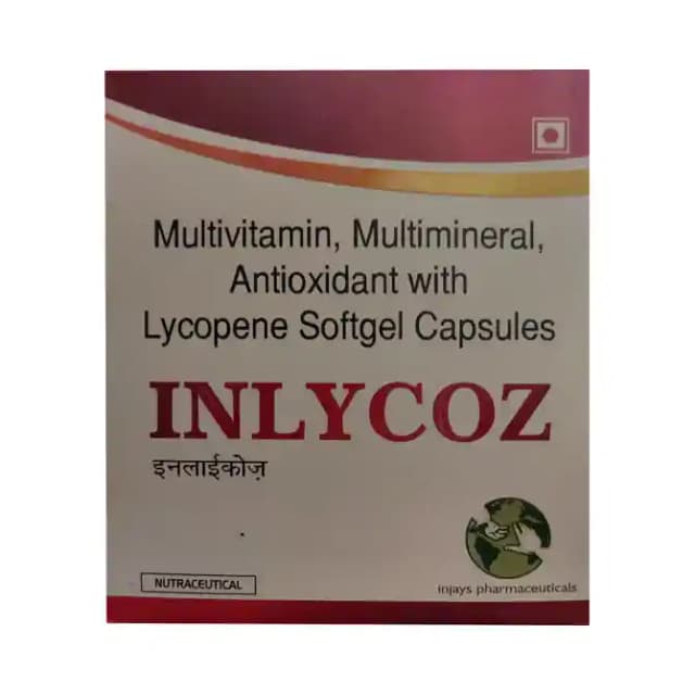 Inlycoz Softgel (1 Strip Of 10 soft gelatin capsules)