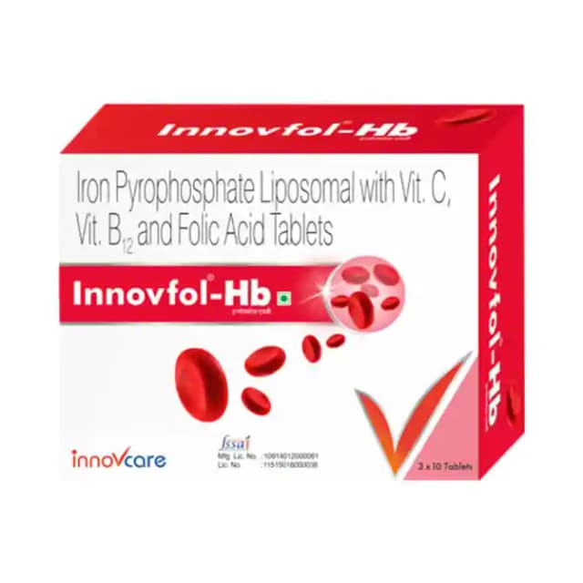 Innovfol HB (1 Strip Of 10 tablets)