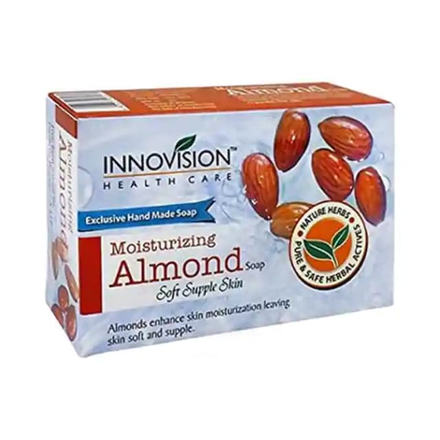 Innovision Almond Moisturizing Soap (1 Packet Of 75 gm Soap)