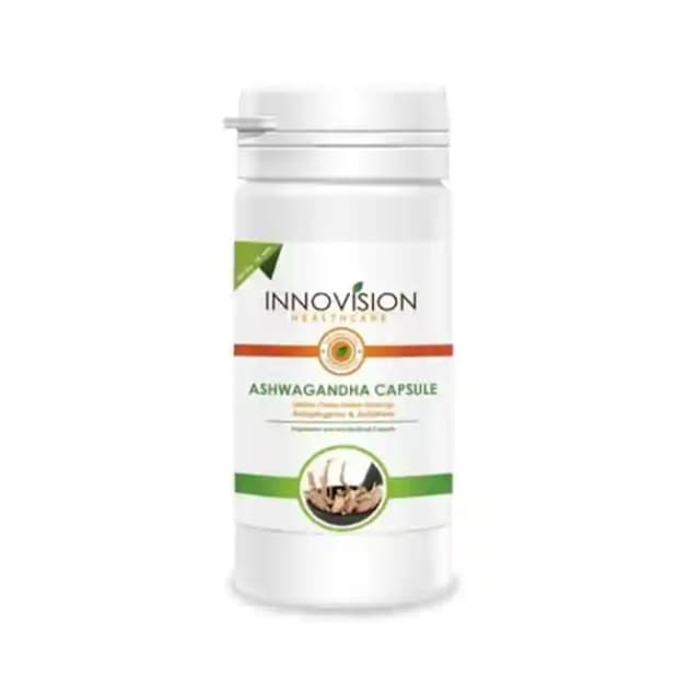 Innovision Ashwagandha (1 Bottle of 60 capsules)
