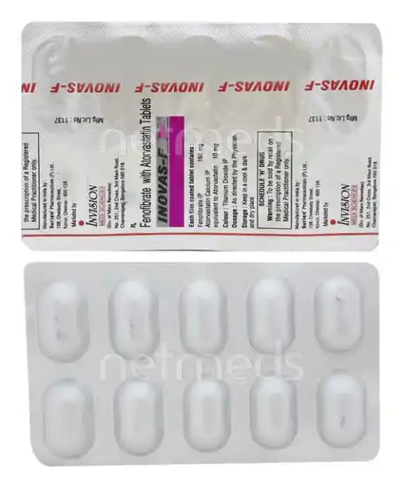 Inovas F (10 tablets in 1 strip)