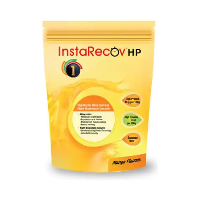 InstaRecov HP Whey Protein Mango (1 Packet Of 400 gm Powder)