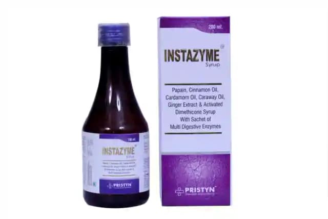 Instazyme Syrup (1 Bottle of 200 ml Syrup)