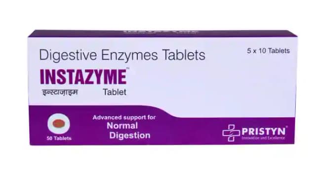 Instazyme (1 Strip Of 10 tablets)