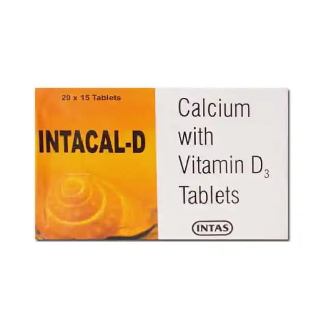 Intacal D (1 Strip Of 15 tablets)