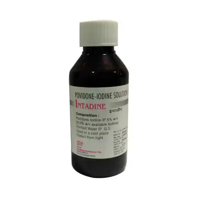 Intadine Solution (100 ml in 1 bottle)