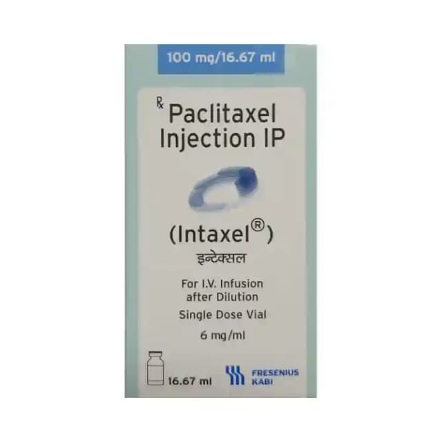Intaxel 100mg Injection (16.67 ml in 1 vial)