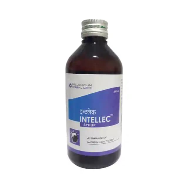 Intellec Syrup (1 Bottle of 200 ml Syrup)