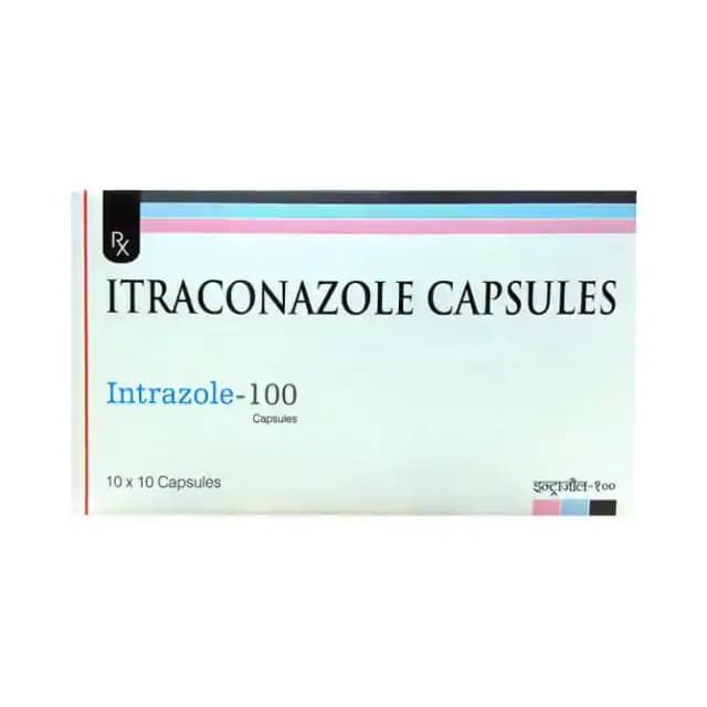 Intrazole 100 (10 capsules in 1 strip)