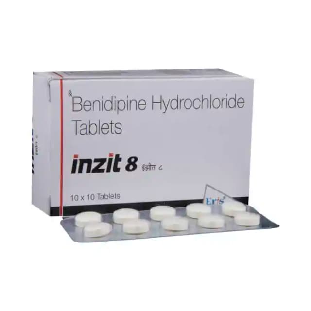Inzit 8 (10 tablets in 1 strip)