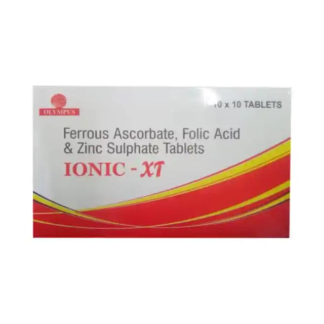 Ionic XT (1 Strip Of 10 tablets)