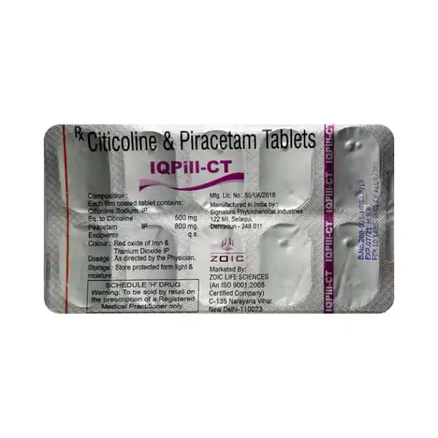 Iqpill CT (10 tablets in 1 strip)