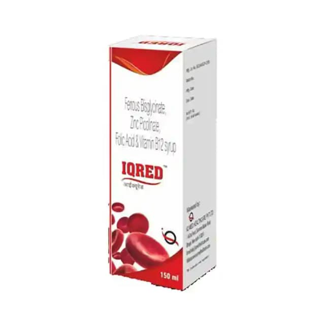 Iqred Syrup (1 Bottle of 150 ml Syrup)