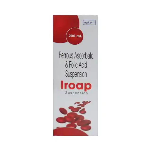 Iroap Oral Suspension (1 Bottle of 200 ml Oral Suspension)