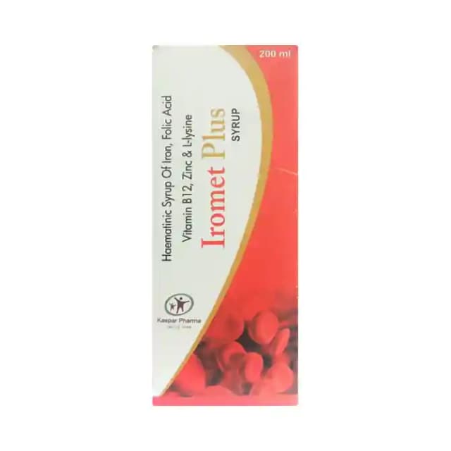Iromet Plus Syrup (1 Bottle of 200 ml Syrup)