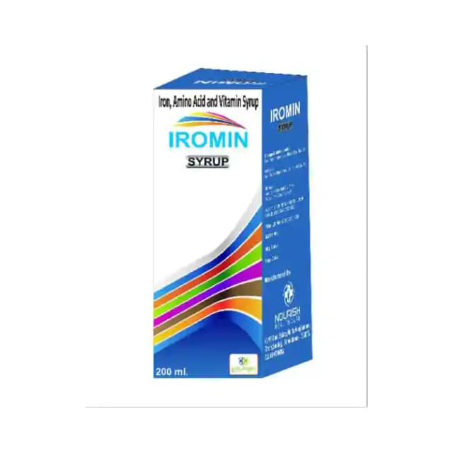 Iromin Syrup (1 Bottle of 200 ml Syrup)