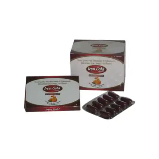 Iron Gold (1 Strip Of 10 capsules)