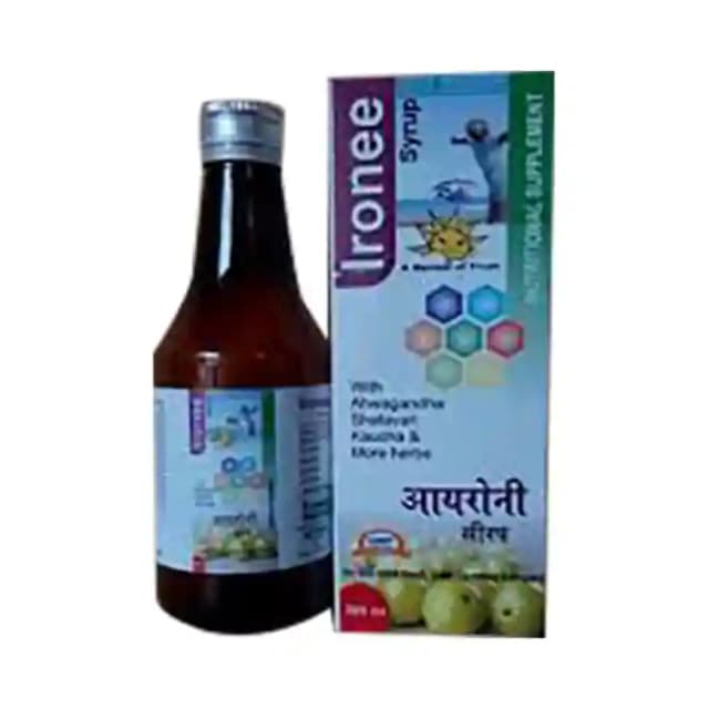Ironee Syrup (1 Bottle of 200 ml Syrup)
