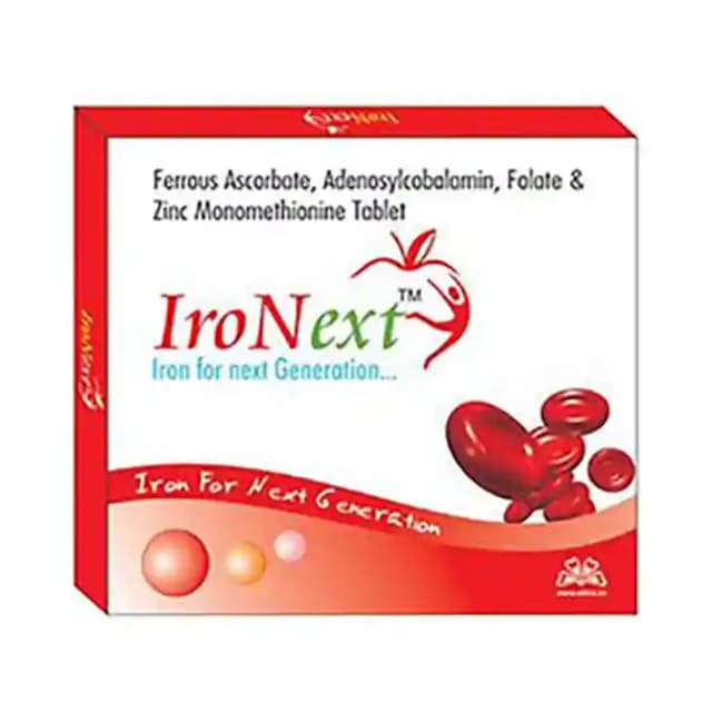 Ironext (1 Strip Of 30 tablets)