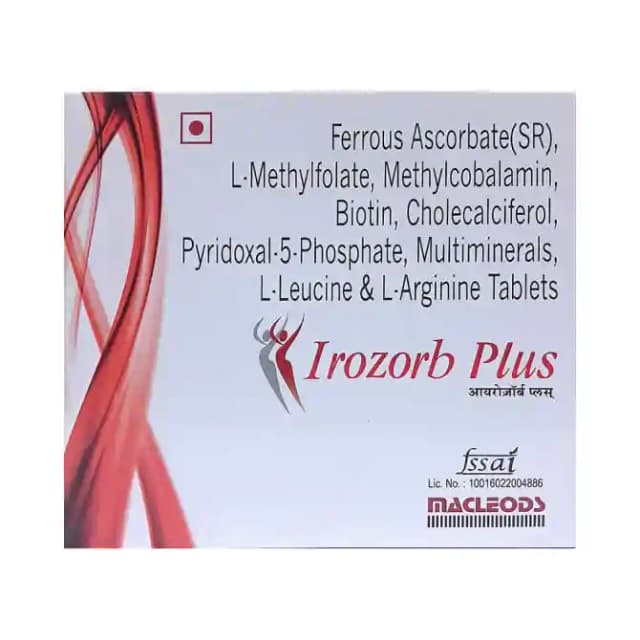 Irozorb Plus (1 Strip Of 15 tablets)