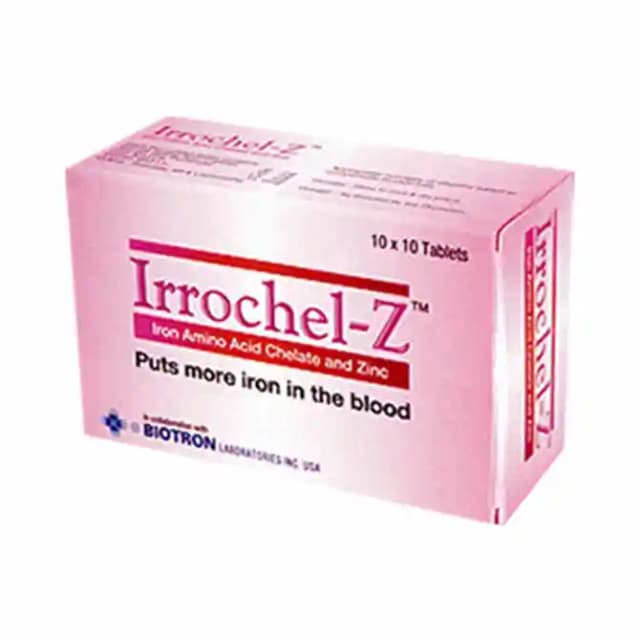 Irrochel Z (1 Strip Of 10 tablets)