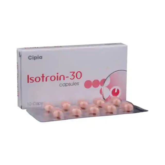 Isotroin 30 (10 soft gelatin capsules in 1 strip)