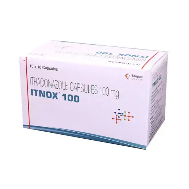 Itnox 100 (10 capsules in 1 strip)