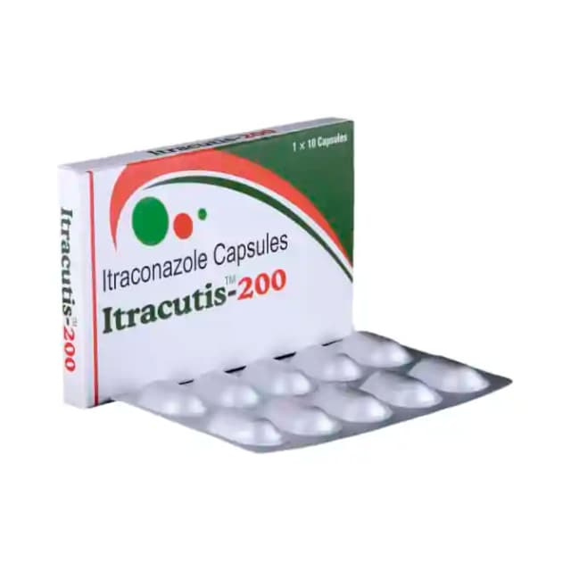 Itracutis 200 (10 capsules in 1 strip)
