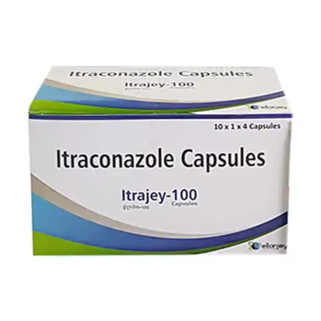 Itrajey 100 (4 capsules in 1 strip)