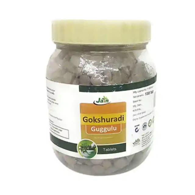 Jain Gokshuradi Guggulu (1 Box Of 1000 tablets)