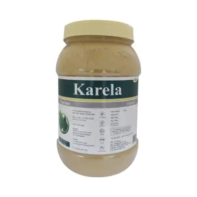 Jain Karela Powder (1 Bottle of 500 gm Powder)