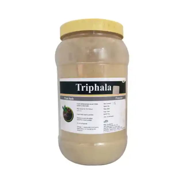 Jain Triphala Powder (1 Box Of 1 kg Powder)