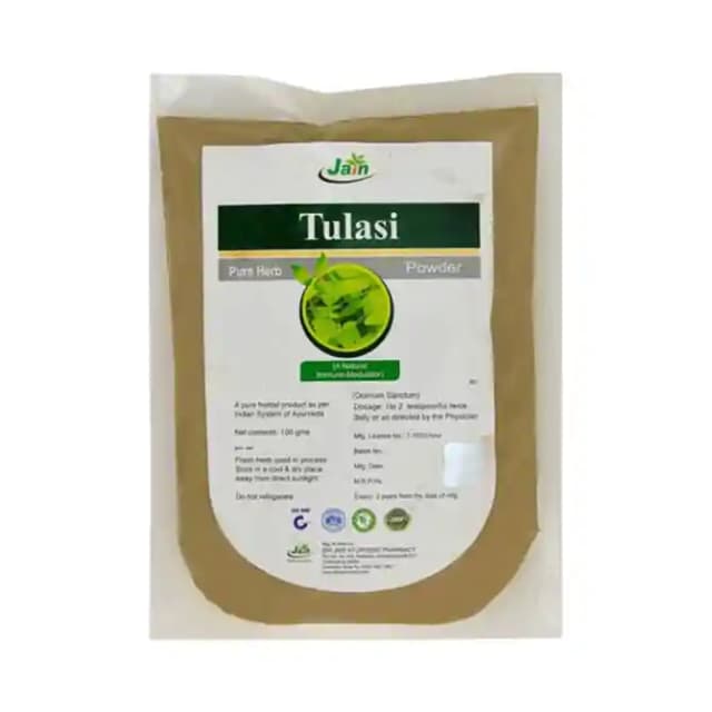 Jain Tulsi Powder (1 Packet Of 100 gm Powder)