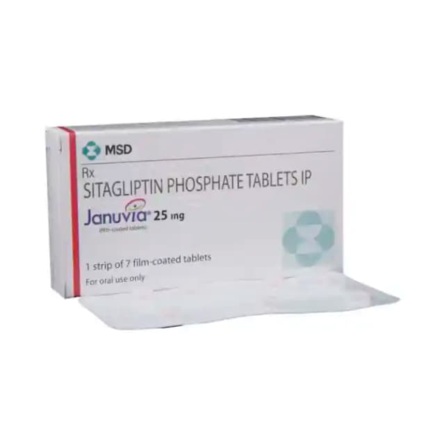 Januvia 25mg (7 tablets in 1 strip)