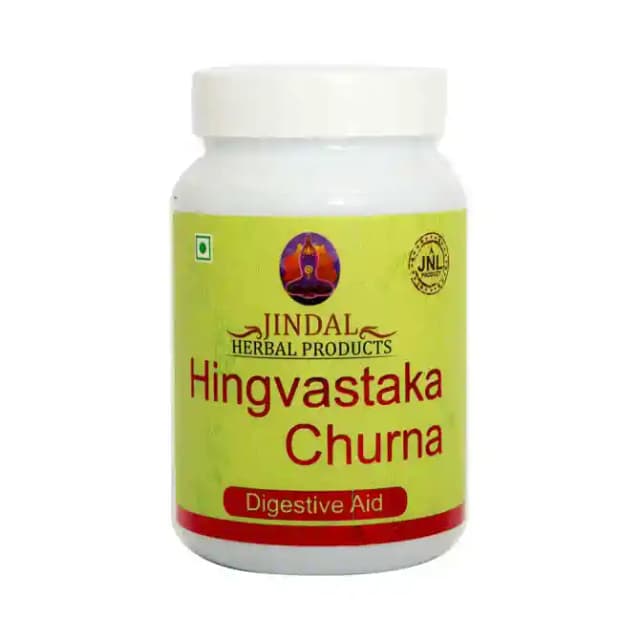 Jindal Herbal Hingvastaka Churna (1 Bottle of 100 gm Churna)