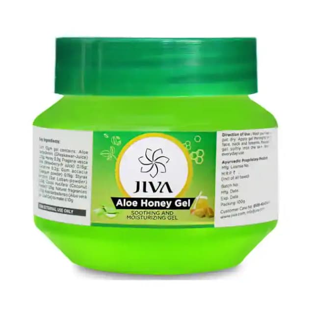 Jiva Aloe Honey Gel (1 Jar Of 100 gm Gel)