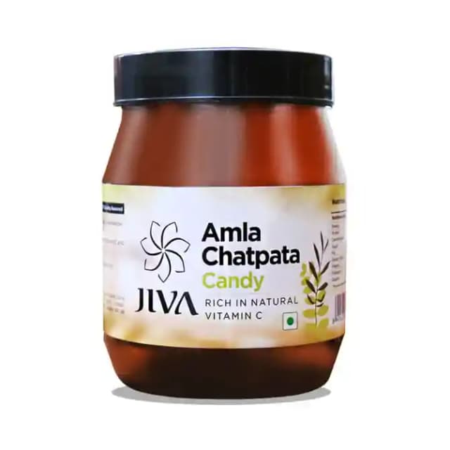 Jiva Amla Chatpata Candy (1 Jar Of 450 gm Candy)