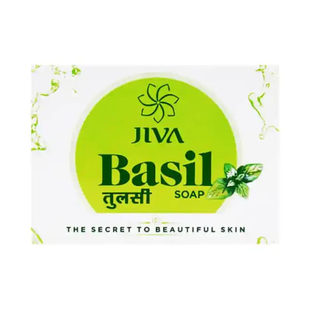 Jiva Basil Soap (1 Packet Of 100 gm Soap)