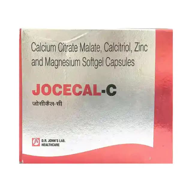 Jocecal C Soft Gelatin (1 Strip Of 15 soft gelatin capsules)
