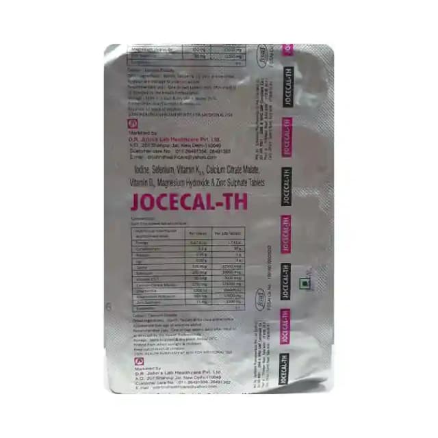 Jocecal TH (1 Strip Of 10 tablets)