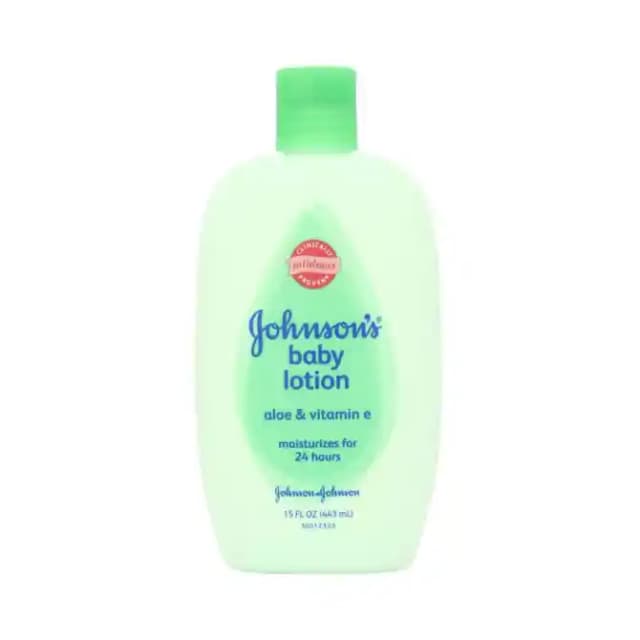 Johnsons Baby Lotion Aloe & Vitamin E (1 Bottle of 443 ml Lotion)
