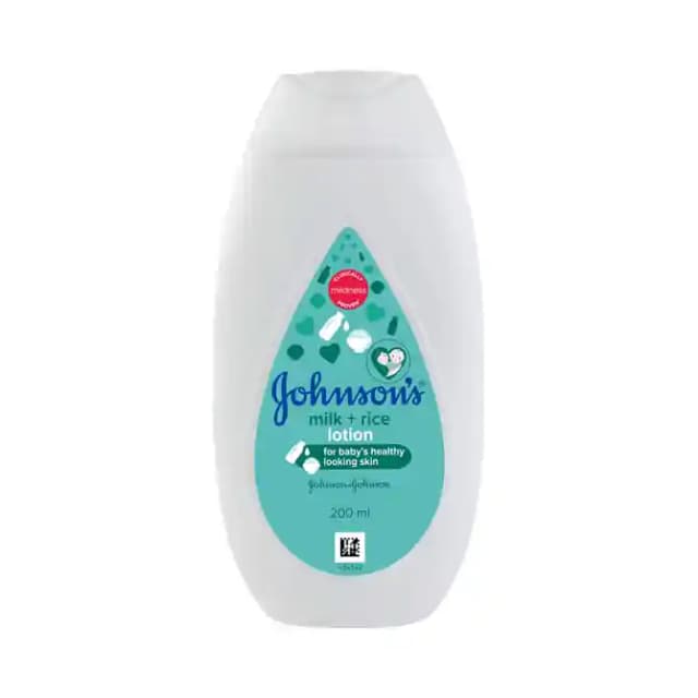 Johnsons Baby Milk + Rice Lotion (1 Bottle of 200 ml Lotion)