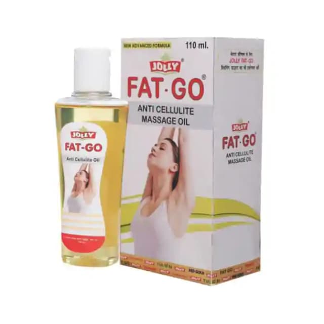 Jolly Fat Go Massage Oil (1 Bottle of 110 ml Oil)