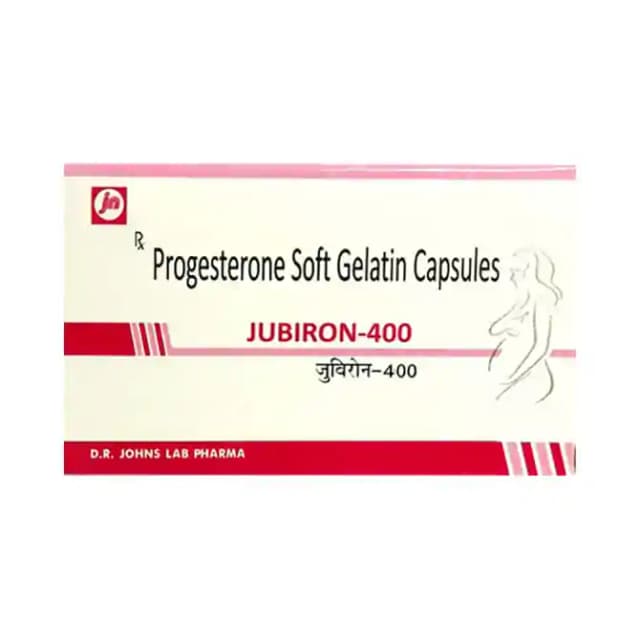 Jubiron 400 Soft Gelatin (10 soft gelatin capsules in 1 strip)