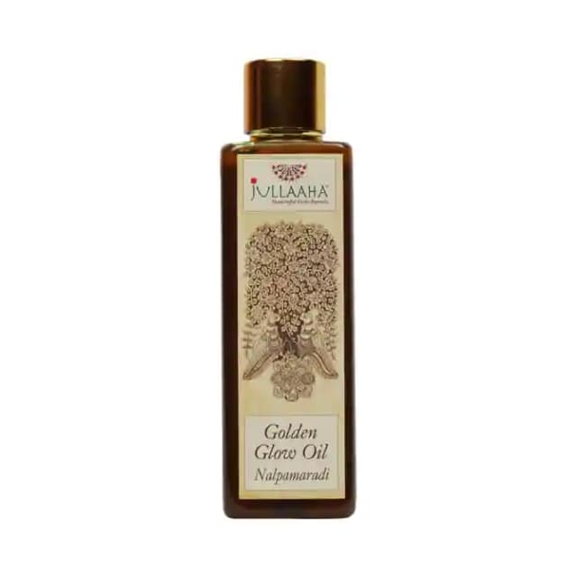 Jullaaha Nalpamaradi Golden Glow Oil (1 Bottle of 100 ml Oil)