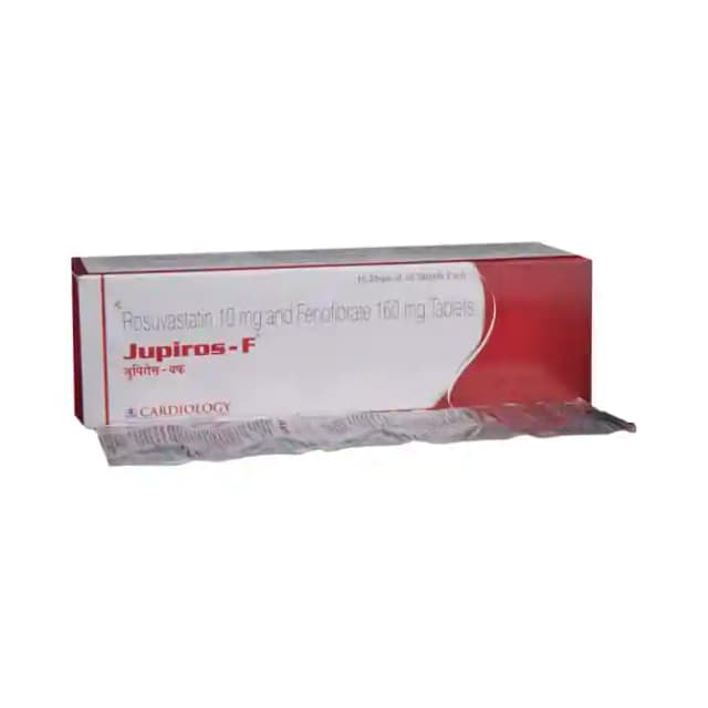 Jupiros F 160mg / 10mg (10 tablets in 1 strip)